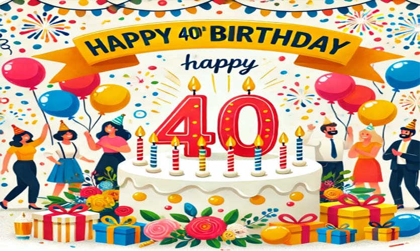 40 Geburtstag